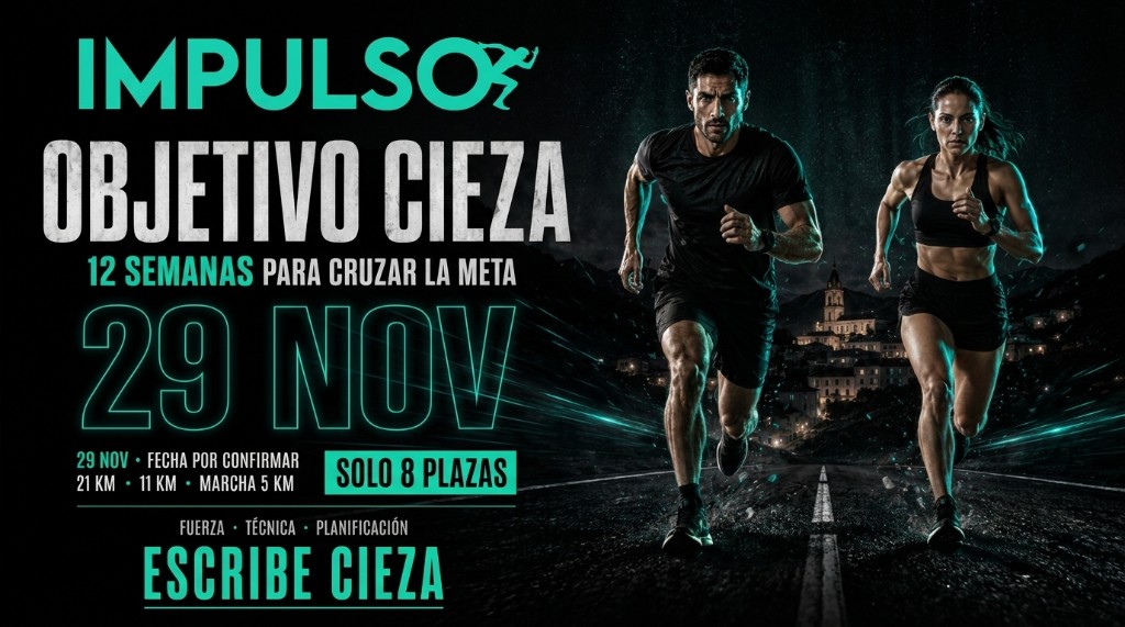 Objetivo Cieza: 12 semanas, 8 plazas. Escribe CIEZA